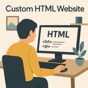 Custom HTML Website